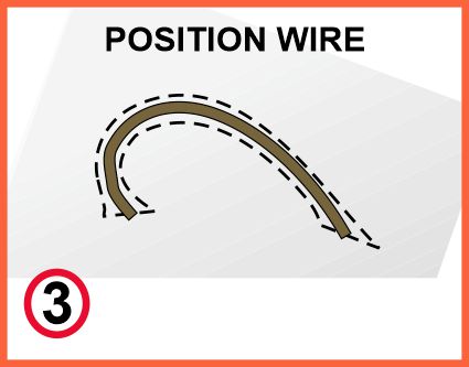 Bend wire