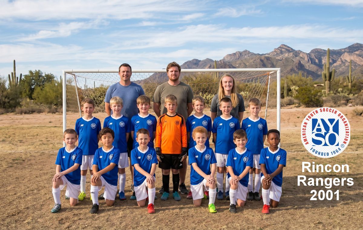 rincon Rangers 8 year old AYSO soccer team